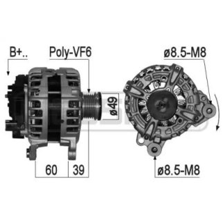 Генератор ERA 209260 фото