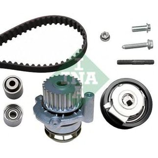 Комплект ГРМ с водяным насосом AUDI A4 2.0TFSI 16V Z=148x23 03&gt; фото