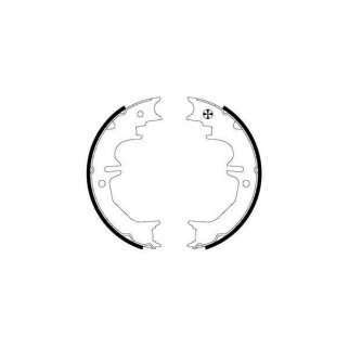 Колодки ручного тормоза к-кт Hella 8DA 355 050-711 фото