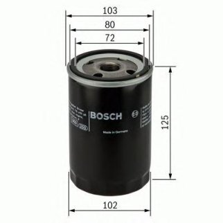 Фильтр масляный BOSCH _0 986 452 062 фото
