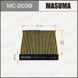 Фильтр салона Masuma MC-2039 фото