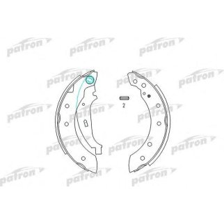 Колодки барабанные к-кт PATRON PSP519 фото