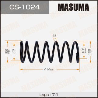 Пружина подвески Masuma CS-1024 фото