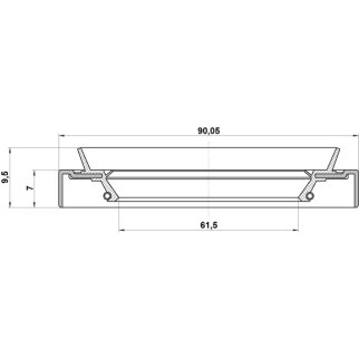 6390710_сальник ступичный задний 63X90X7X9.5! Lexus SC300/400 JZZ31 91-00 фото 2