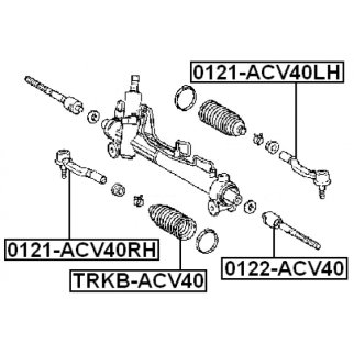 Тяга рулевая FEBEST 0122-ACV40 фото 2