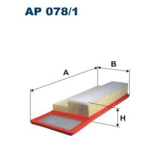 Фильтр воздушный FILTRON AP 0781 фото