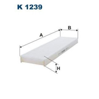 Фильтр салона FILTRON K 1239 фото