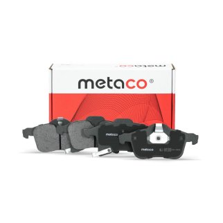 Колодки тормозные передние к-кт metaco 3000-546 фото