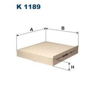 Фильтр салона FILTRON K 1189 фото