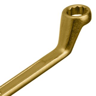 Ключ накидной 14х15 (желтый цинк) СИБРТЕХ фото 4