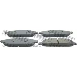 Колодки тормозные передние к-кт FEBEST 2001-COMF фото