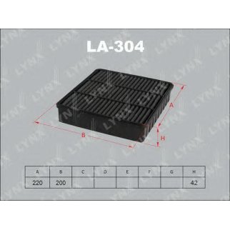 Фильтр воздушный LYNXauto LA304 фото