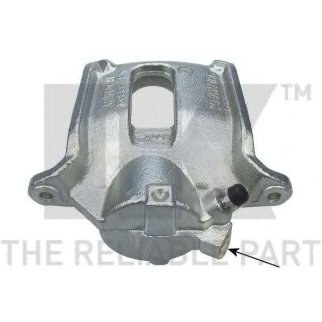 Суппорт тормозной передний правый (однопоршневой) / RENAULT Megane-II 03~08 фото