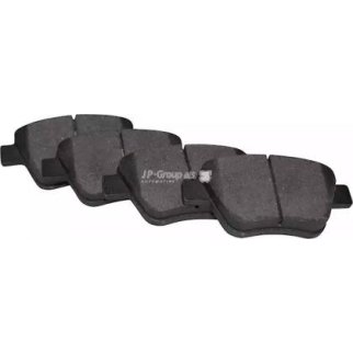 Колодки тормозные задние дисковые к-кт JP Group 1163707210 фото