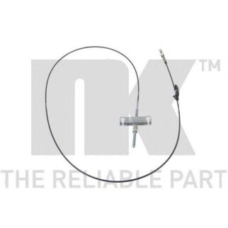 Трос стояночного тормоза средний-1534mm / FORD Transit (FWD-длинная база) 00~06 фото