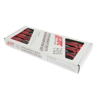 Набор отверток усиленных, 7 предмета SL5.5x100, SL6.5x38, SL6.5x150, PH1x75, PH2x38, PH2x150, PH3x2 фото 1