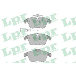 Колодки тормозные передние к-кт Lpr 05P1392 фото