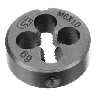 СИБРТЕХ 77017 Плашка круглая метрическая М6x1,0мм фото