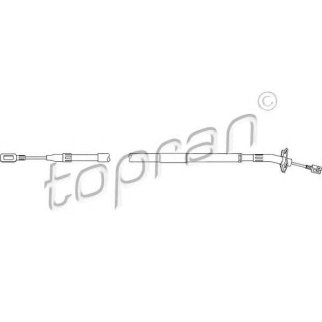 Трос ручного тормоза L фото