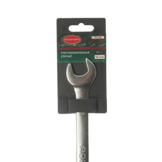 Ключ комбинированный 18мм удлиненный на пластиковом держателе ROCKFORCE фото 1