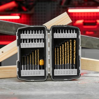 Набор бит и сверл, магнитный адаптер MATRIX (пласт. бокс) 40пр фото 12