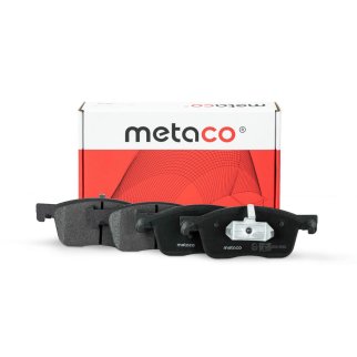 Колодки тормозные передние к-кт metaco 3000-432 фото