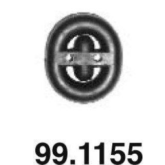 Резинка подвеса глушителя ASSO 99.1155 фото