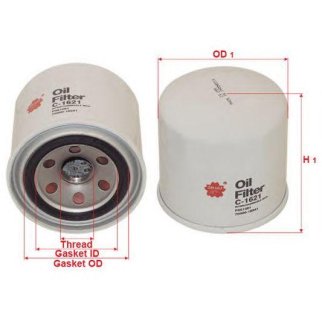 Фильтр масляный SAKURA C1621 фото