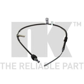 Трос стояночного тормоза задний левый / KIA Picanto (барабанные тормоза) 04~11 фото