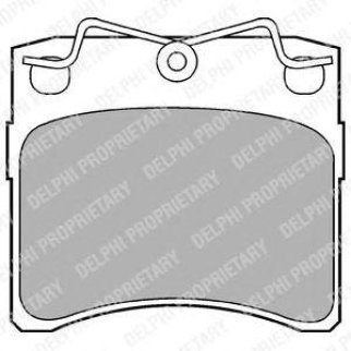 Колодки VW T4 15диск 91=> фото