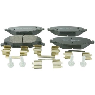 Колодки тормозные передние к-кт FEBEST 2301-POLF фото