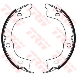 Колодки тормозные барабанные ручного тормоза зад фото