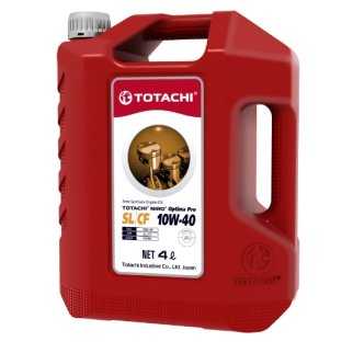 Масло моторное TOTACHI NIRO Optima Pro Semi-Synthetic SL/CF 10W-40 полусинтетическое 4 л 1C404 фото