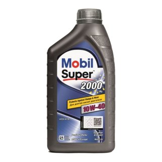Mobil Super 2000 X1 10W40 (1L)_масло моторное! полусинт. API SN Plus, ACEA A3/B3, MB 229.1 фото