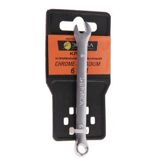 Ключ комбинированный 6мм ЭВРИКА фото