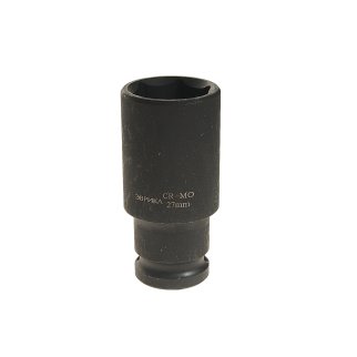 Головка торцевая 27&quot; 1/2&quot; 6гр. ударная глубокая L=78 ЭВРИКА фото