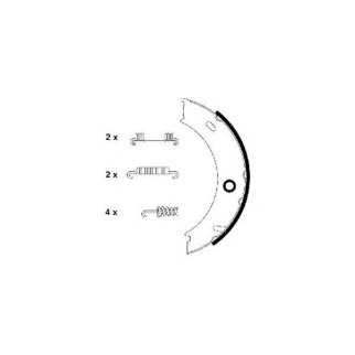 Колодки барабанные MB VW SPRINTER LT к т фото