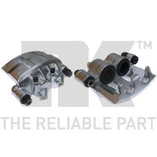 Суппорт тормозной передний левый (двухпоршневой) / OPEL Movano-A,RENAULT Master-II 98~10 фото