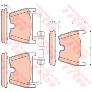 Колодки тормозные дисковы фото