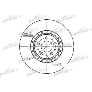 Диск тормозной передн VOLVO XC 90 02- фото