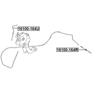 Трос ручного тормоза фото 2