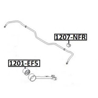 Сайлентблок ASVA 1201-EF5 фото