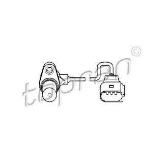 Датчик положения коленвала topran 113466755 фото
