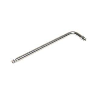 Ключ TORX Г-обр T30H с отверстием длинный ROCK FORCE фото