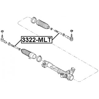 ТЯГА РУЛЕВАЯ , шт фото 2