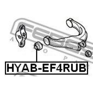 Сайлентблок задней подвески FEBEST HYAB-EF4RUB фото