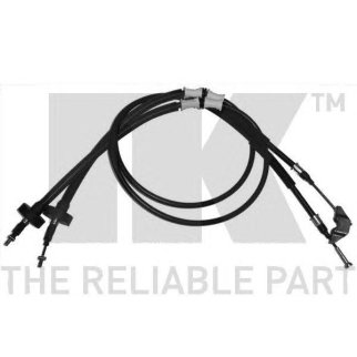 Трос стояночного тормоза задний левый, правый / OPEL Astra-G (дисковые тормоза) 01~04 фото