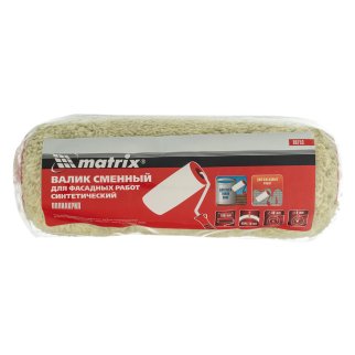 Валик сменный 180мм, ворс 18мм, D48мм, ручка 8мм, MATRIX фото 3
