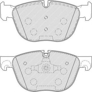 Колодки тормозные передние к-кт FERODO FDB4052 фото