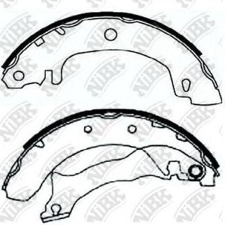 Колодки тормозные барабанные фото